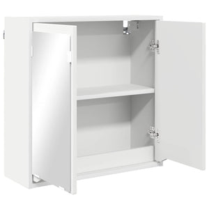Weißer Badezimmerspiegelschrank 60cm