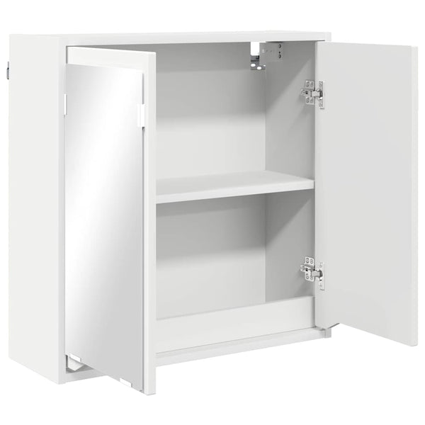 Weißer Badezimmerspiegelschrank 60cm