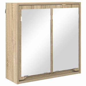 Badezimmerspiegelschrank Sonoma-Eiche 60 cm