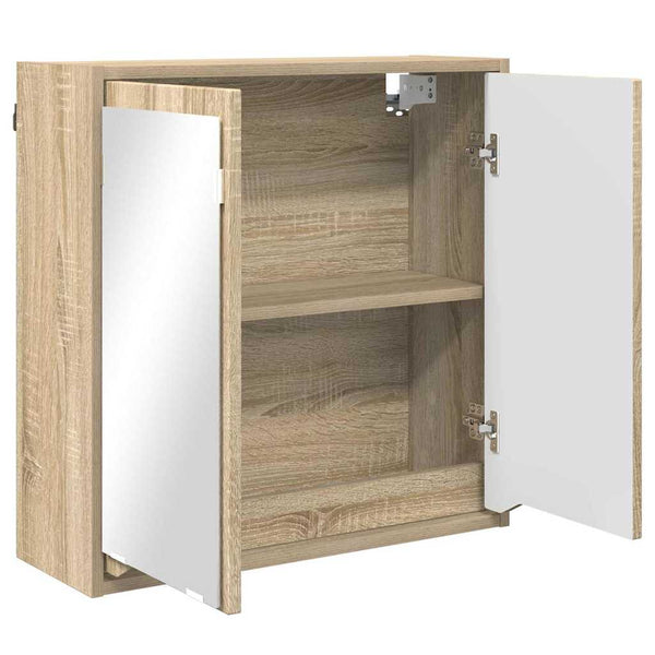 Badezimmerspiegelschrank Sonoma-Eiche 60 cm