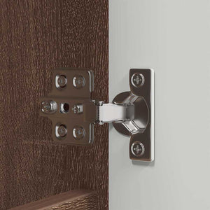 Badezimmerspiegelschrank Braun Eichenoptik 60cm