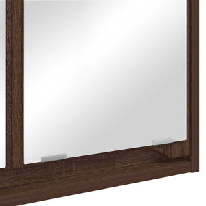 Badezimmerspiegelschrank Braun Eichenoptik 60cm