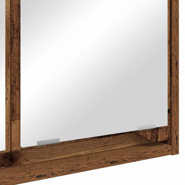 Badezimmerspiegelschrank Altholz 60 cm