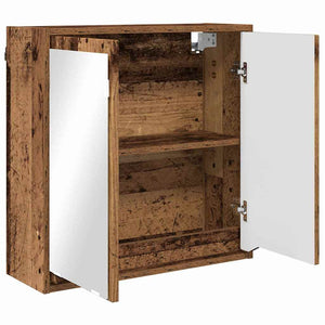 Badezimmerspiegelschrank Altholz 60 cm