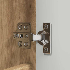 vidaXL Armoire de toilette avec porte chêne artisan 60 x 20 x 60 cm