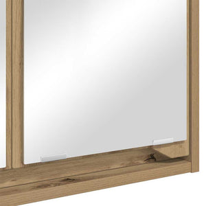 vidaXL Armoire de toilette avec porte chêne artisan 60 x 20 x 60 cm