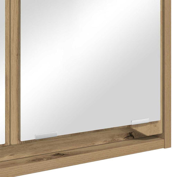 vidaXL Armoire de toilette avec porte chêne artisan 60 x 20 x 60 cm