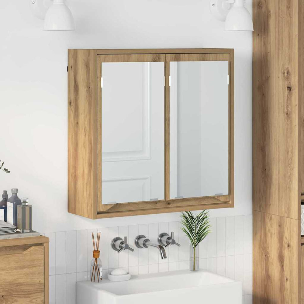 Badezimmerspiegelschrank Artisan-Eiche 60 cm
