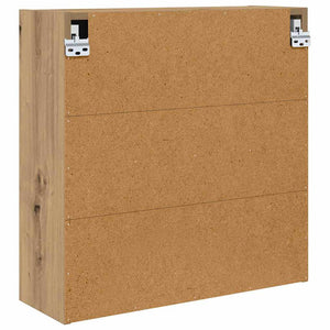 vidaXL Armoire de toilette avec porte chêne artisan 60 x 20 x 60 cm