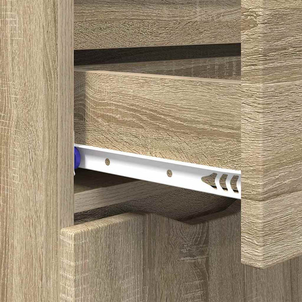 Sonoma-Eiche Sideboard, 100 cm