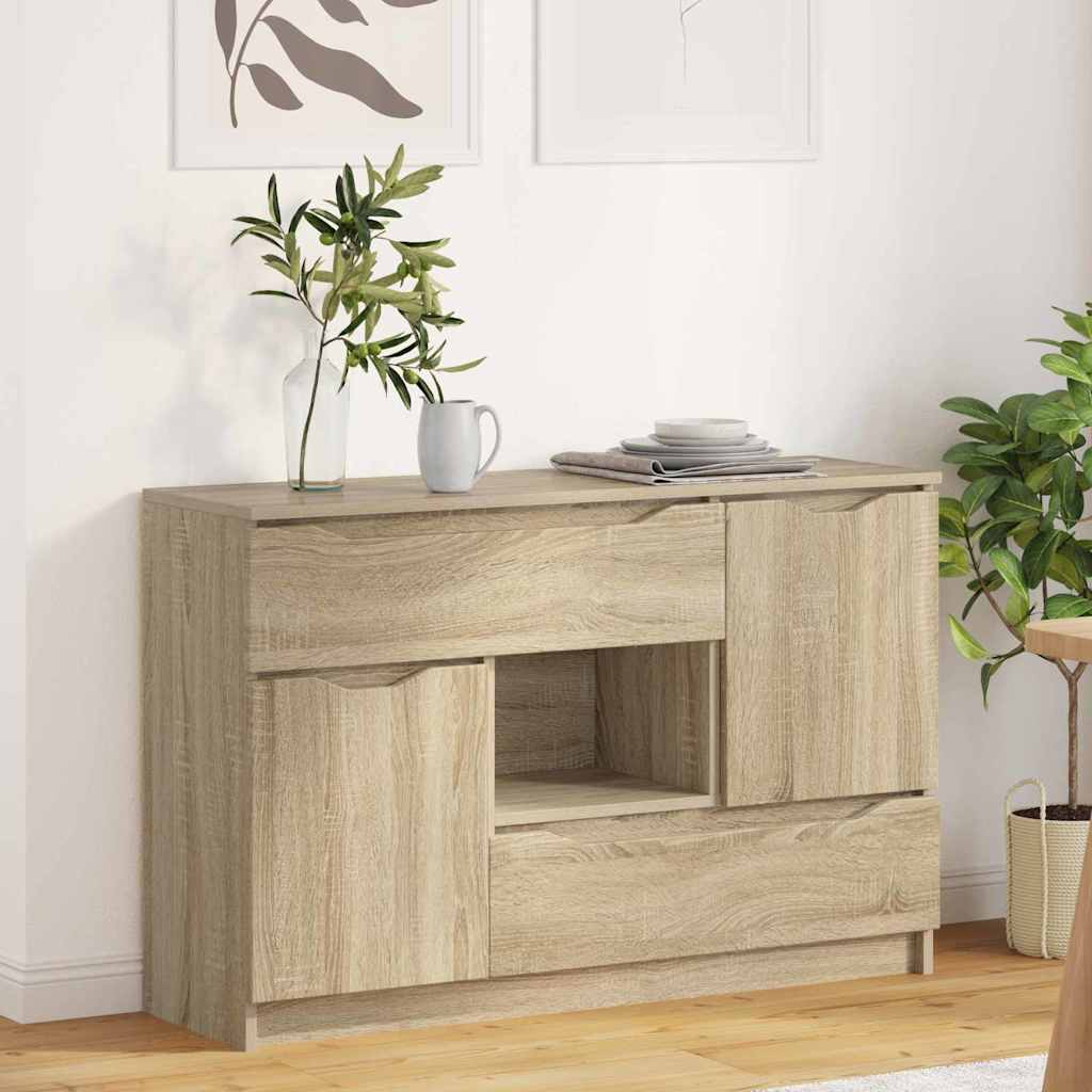 Sonoma-Eiche Sideboard, 100 cm