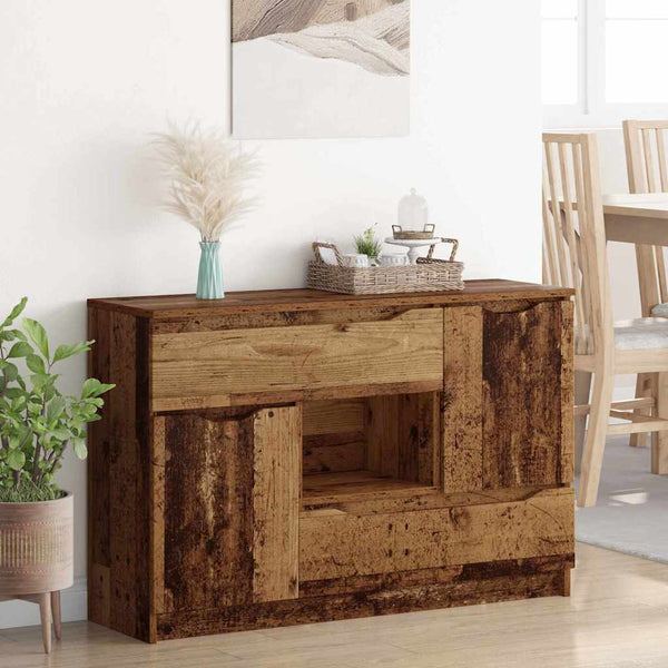 Sideboard Altholz mit Schubladen 100 cm