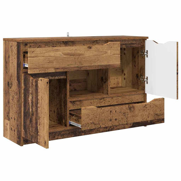 Sideboard Altholz mit Schubladen 100 cm