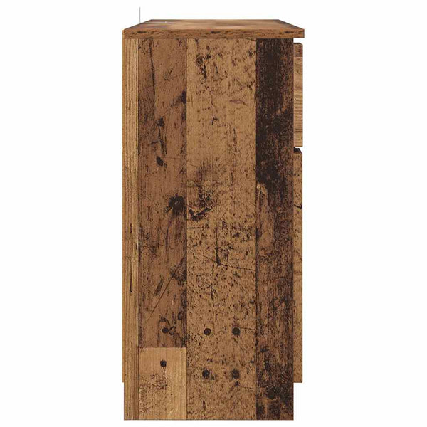 Sideboard Altholz mit Schubladen 100 cm