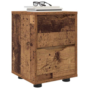Nachttisch Altholz 30,5x30x43cm