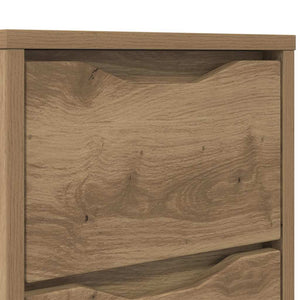 vidaXL Table de chevet Chêne artisan 30,5 x 30 x 43 cm Bois d'ingénierie