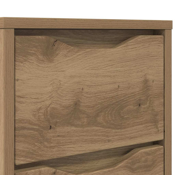 vidaXL Table de chevet Chêne artisan 30,5 x 30 x 43 cm Bois d'ingénierie