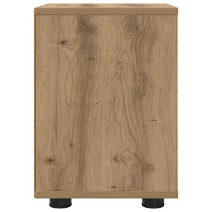 vidaXL Table de chevet Chêne artisan 30,5 x 30 x 43 cm Bois d'ingénierie
