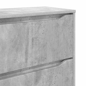 Aufbewahrungsschrank Beton Grau 80x48x57cm