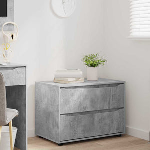 Aufbewahrungsschrank Beton Grau 80x48x57cm