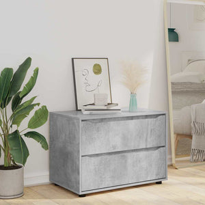 Aufbewahrungsschrank Beton Grau 80x48x57cm