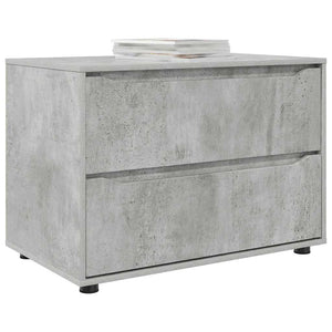 Aufbewahrungsschrank Beton Grau 80x48x57cm