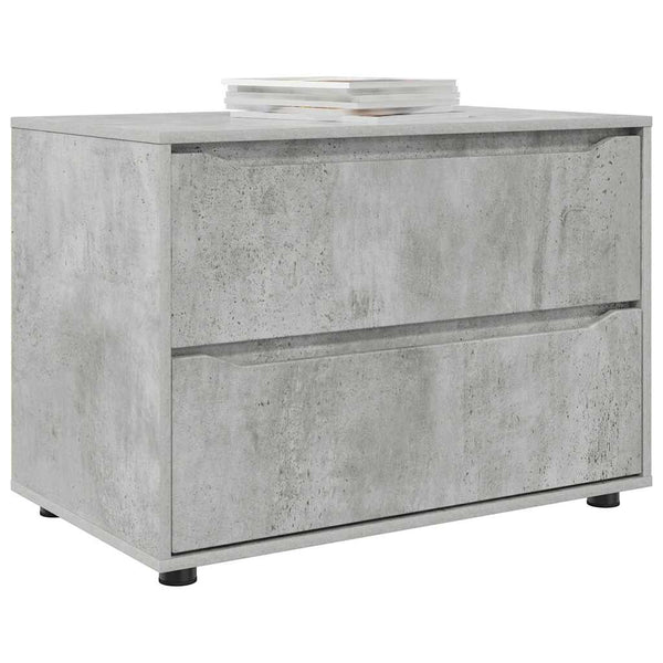 Aufbewahrungsschrank Beton Grau 80x48x57cm
