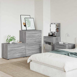 Aufbewahrungsschrank Sonoma Grau 80x48x57cm