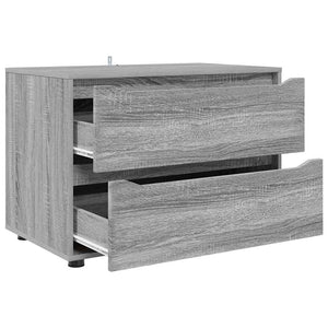 Aufbewahrungsschrank Sonoma Grau 80x48x57cm