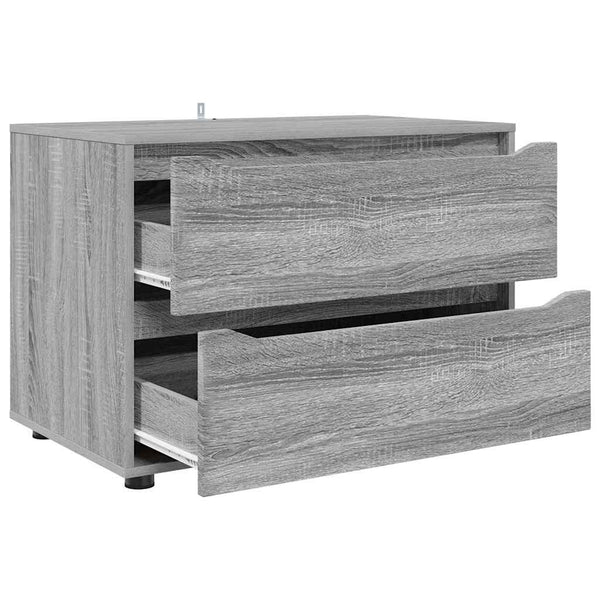 Aufbewahrungsschrank Sonoma Grau 80x48x57cm