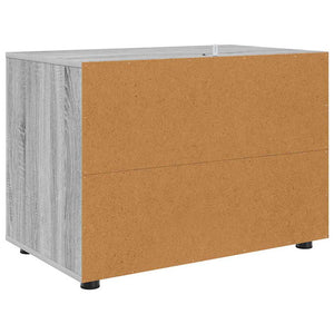 Aufbewahrungsschrank Sonoma Grau 80x48x57cm