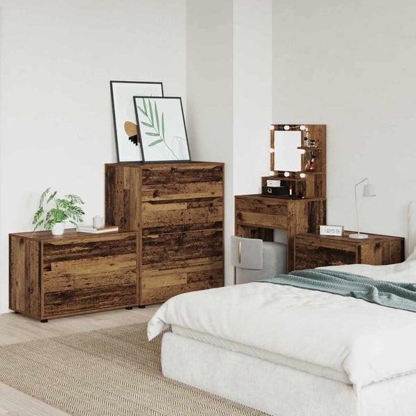 Aufbewahrungsschrank Altholz 80x48x57cm