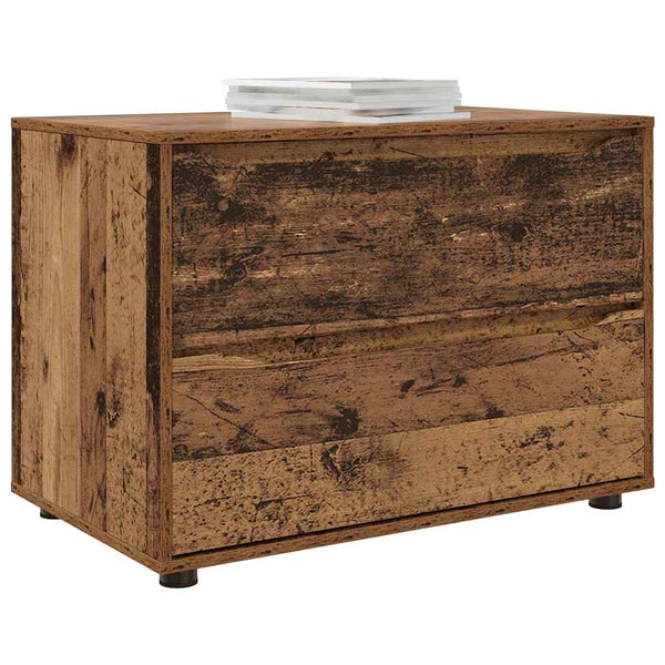 Aufbewahrungsschrank Altholz 80x48x57cm