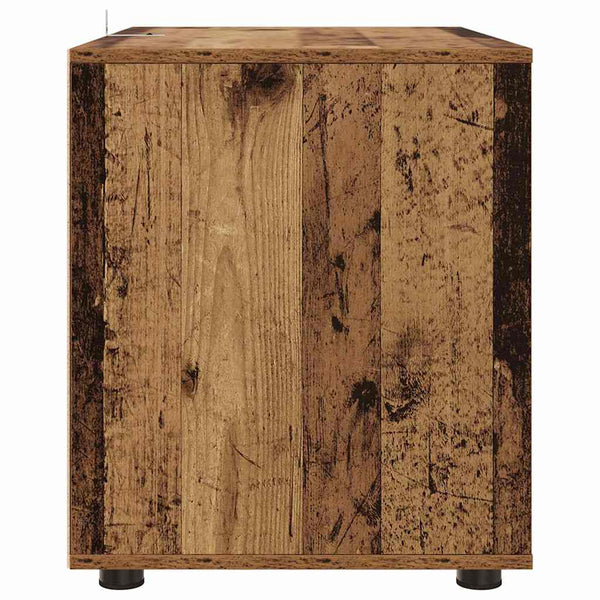 Aufbewahrungsschrank Altholz 80x48x57cm