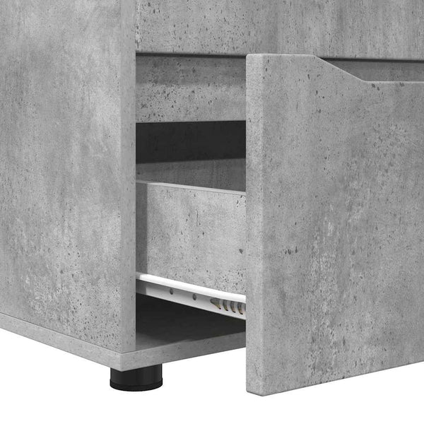 Aufbewahrungsschrank Beton Grau 60x48x57cm