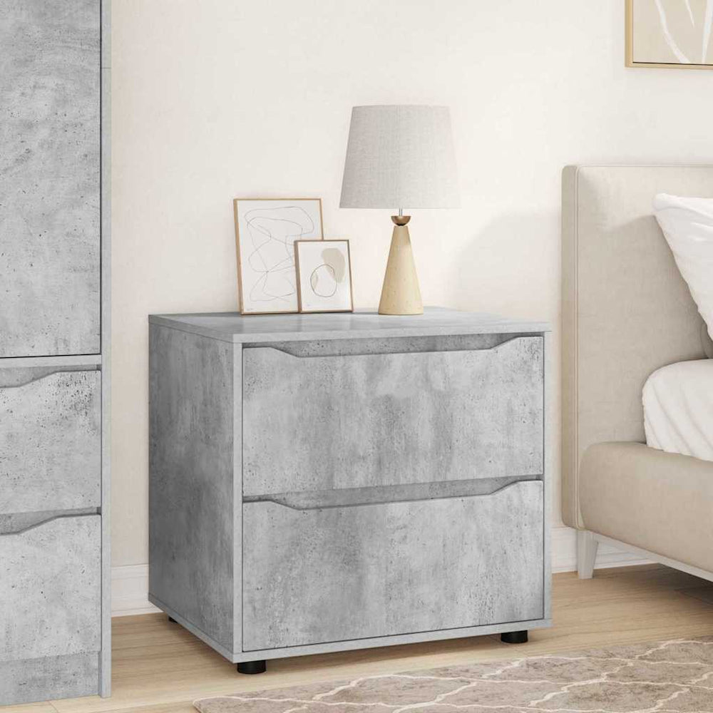 Aufbewahrungsschrank Beton Grau 60x48x57cm