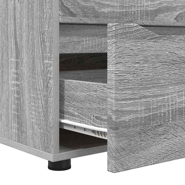 Aufbewahrungsschrank Grau Sonoma 60x48x57cm