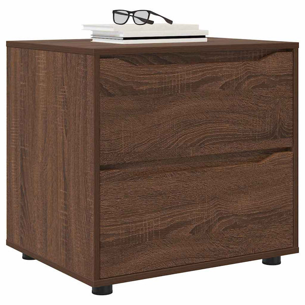 Aufbewahrungsschrank Braun Eichen-Optik