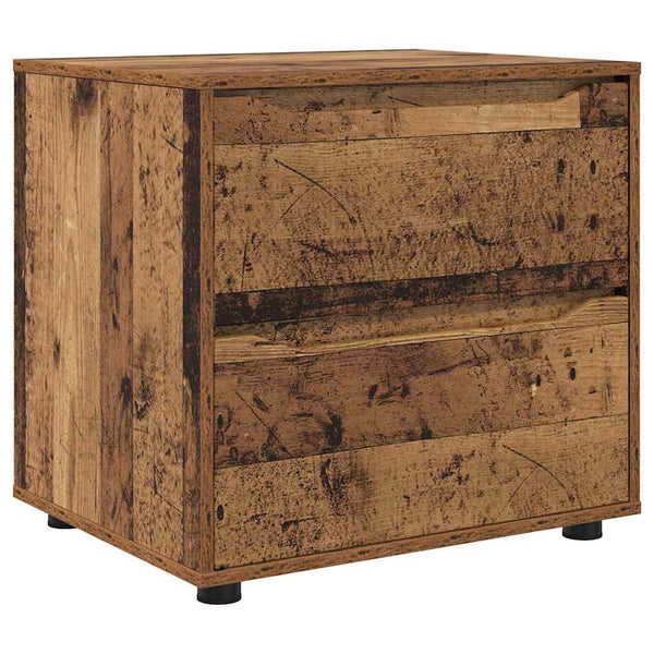 vidaXL Meuble de rangement en bois de récupération 60 x 48 x 57 cm Bois d'ingénierie