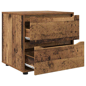 vidaXL Meuble de rangement en bois de récupération 60 x 48 x 57 cm Bois d'ingénierie