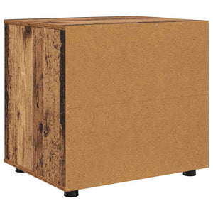 vidaXL Meuble de rangement en bois de récupération 60 x 48 x 57 cm Bois d'ingénierie