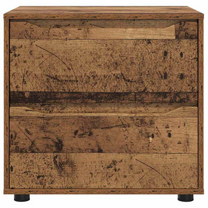 vidaXL Meuble de rangement en bois de récupération 60 x 48 x 57 cm Bois d'ingénierie