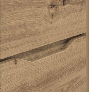 vidaXL Meuble de rangement Chêne Artisan 60 x 48 x 57 cm