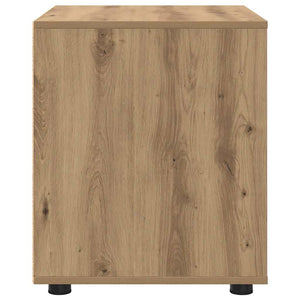 vidaXL Meuble de rangement Chêne Artisan 60 x 48 x 57 cm