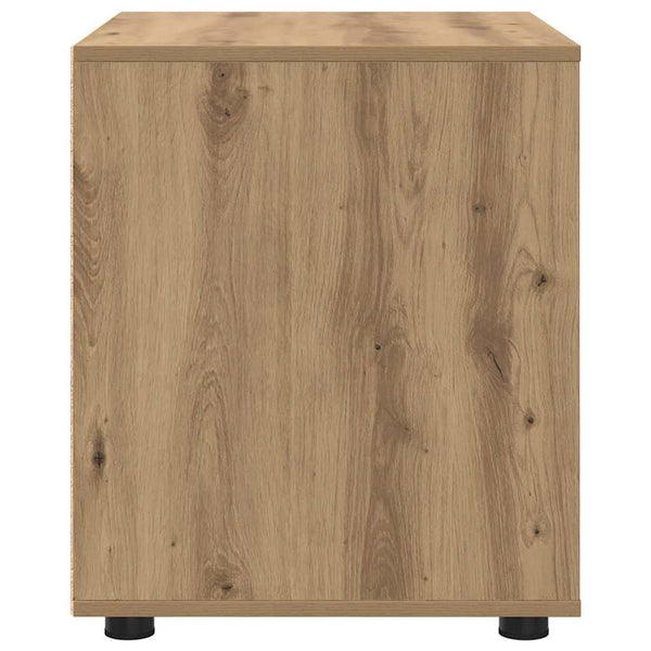 vidaXL Meuble de rangement Chêne Artisan 60 x 48 x 57 cm
