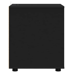 Schwarzer Aufbewahrungsschrank 40x48x57cm