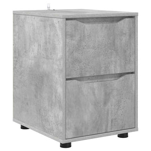 Aufbewahrungsschrank Beton Grau 40x48x57cm