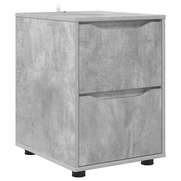 Aufbewahrungsschrank Beton Grau 40x48x57cm