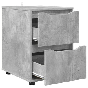 Aufbewahrungsschrank Beton Grau 40x48x57cm