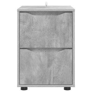 Aufbewahrungsschrank Beton Grau 40x48x57cm